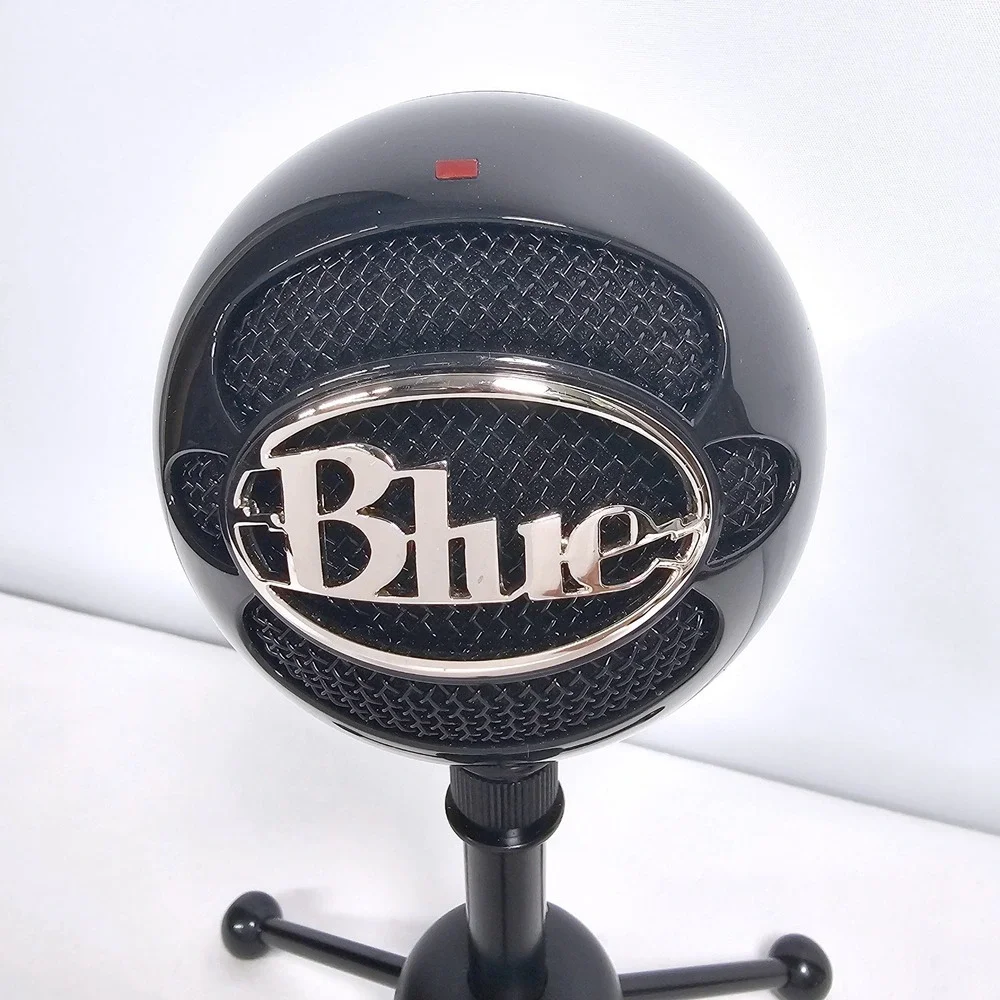 Blue‎ Microphones Snowball USB Microphone Black Gloss Mic SZ OS